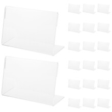 80 Etikettenhalter Kleine Ablage Aus Acryl