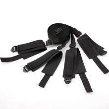 Bed Bondage Toy Wrist And Ankle Strap For Women Webbing Soft And Comfortable Handcuffs Adjustable Backpack