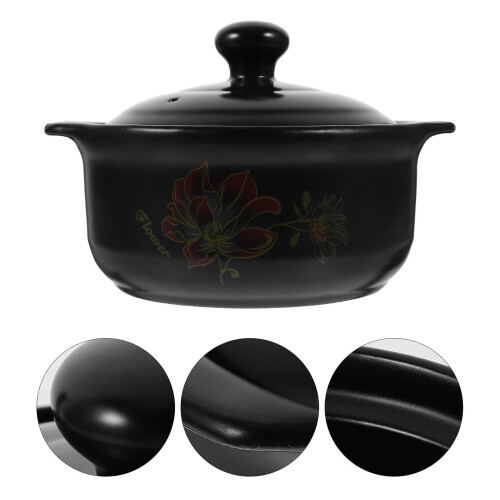 Gas Casserole Keramik Kochplatte Hühnersuppe 1