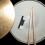 Bass Drum Protector Gepolstert Halterung Panel Ohrhörer Aufkleber 5
