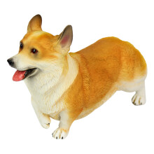 3Stk Simulation Corgi Figur Modell Spielzeug Desktop