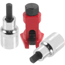 Worgeous Spreider Socket Spreidergereedschap 3-Delig Metaal Rood