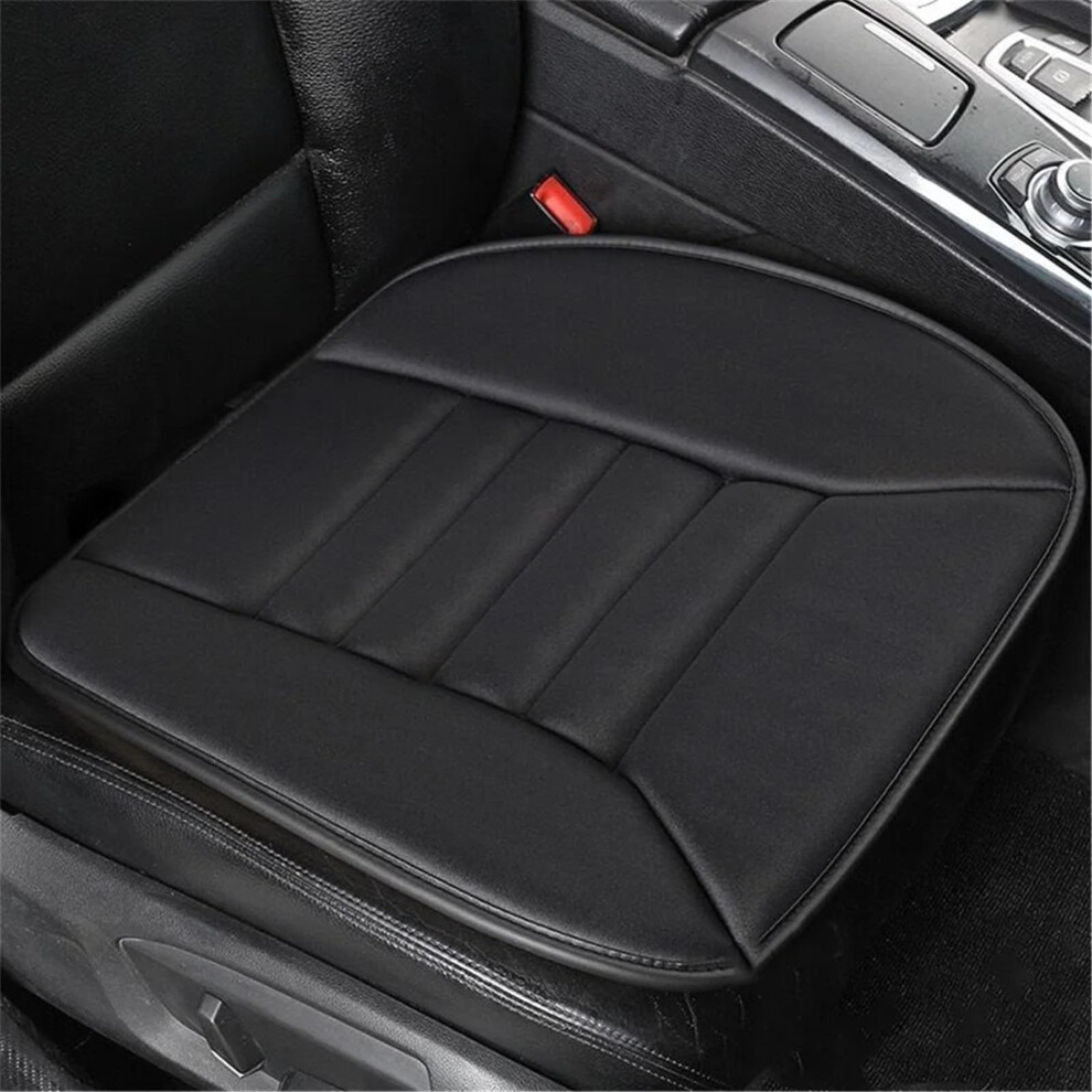 Car Seat Protector Universal Fit Soft Cushioned Pad Breathable Mat For Automobile Interior Black 9354506246419