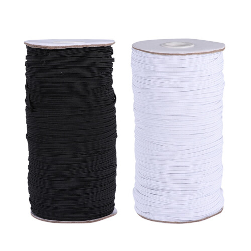 Verstelbare Tailleband Elastisch Kledingband Wit 1 Rol 2