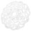 Ceiling Medalions Massief Wit Voor Woonruimtes 1 Pack 9
