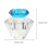 1 Stuks Nail Art Kristallen Cup Wit 2