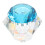 1 Stuks Nail Art Kristallen Cup Wit 4