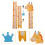 Height Measuring Ruler Kindermeter Baby Muurstickers 4