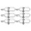 Metal Kabelspanner 6 3,9x1,2x0,8 Inch 4