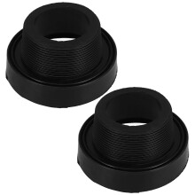 Senseth 2 Stks Drainage Afdichtingsring 8,00x5,00x4,50 Cm Zwart