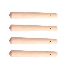 4 Stuks Baby Hout Voor Peuters Ergonomisch Ontwerp Kaki