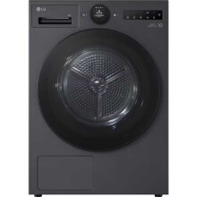 LG RHX7009TBB tumble dryer Freestanding Front-load 9 kg Black