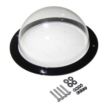 Dog Fence Window Acrylic Dog Window Dome Pet Enclosure With Clear View 1-Piece
