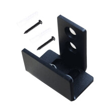 Barn Door Floor Guide Adjustable Design For Sliding Doors, Wall-Mounted Hardware, Pre-Grooved Track Compatible