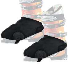 Ski Boot Covers Thickened Snow Protection, Waterproof Ski Shoe Covers Universal Fit, Size M L