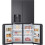 LG LG GMF960EV4E side-by-side refrigerator Freestanding 637 L E Black 10