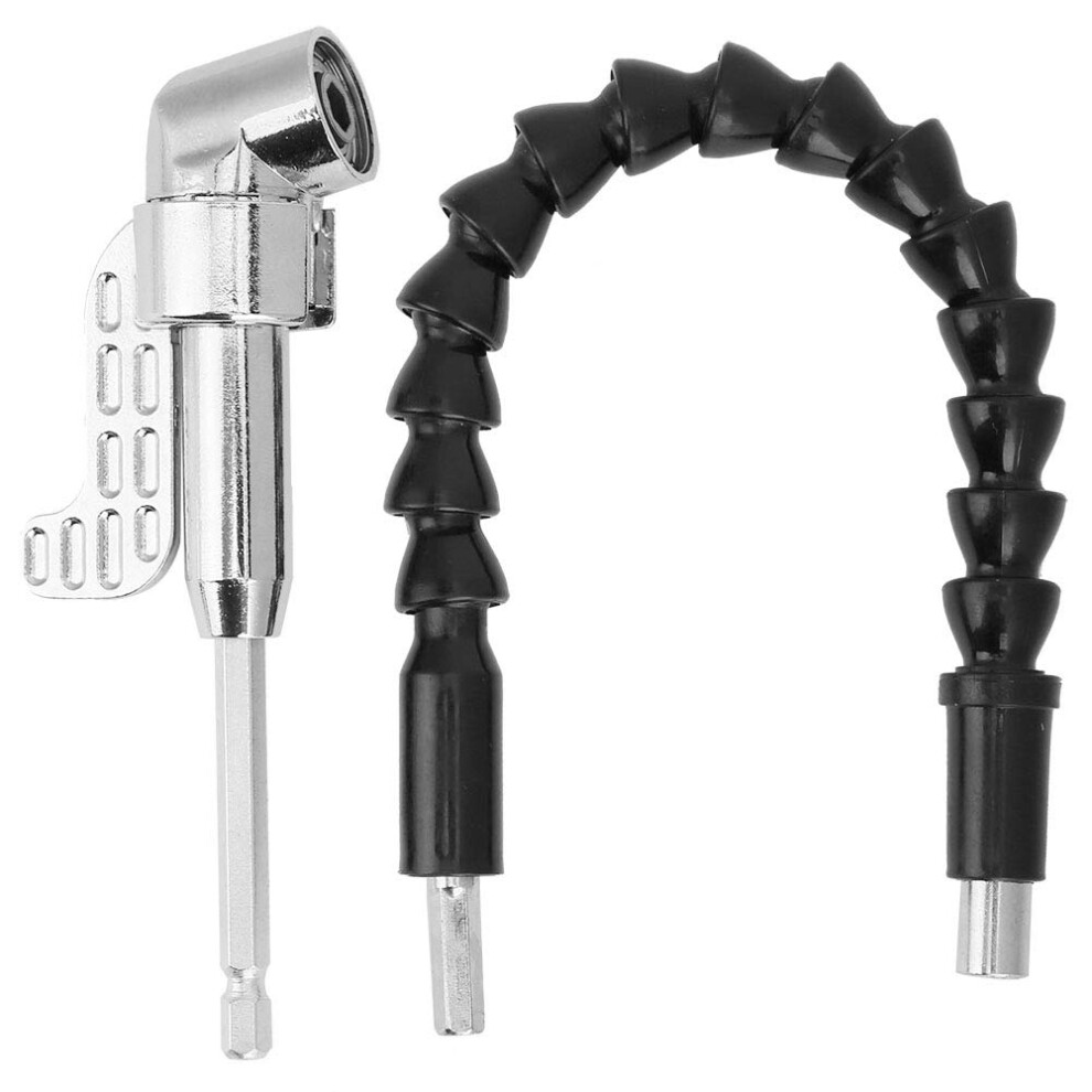 105 Degree Bit Driver Large Size, Universal Flexible Shaft, Angled Bit Driver, Power Tool Accessory 9354506247188