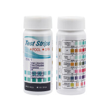 Hot Tub 7 In 1 Test Strips, 50 Count, Pool Water Testing Kit For Free Chlorine, Total Chlorine, Bromine, pH, Alkalinity