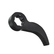 Pry Bar Adapter Tool 3/8 Ratchet Axle Disassembly Metal Crowbar Wrench Adapter Adjustable Angle Head Truck Compatible