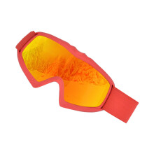 Snowboard Goggles UV Protection Anti-Fog Large Size Red For Kids Teens Boys Girls Ski Goggles