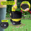 5.5L Handheld Lawn Seed Spreader Adjustable Scatter Width Variable Flow Rate Rock Salt Spreader For Seed Feed Fertiliser 3