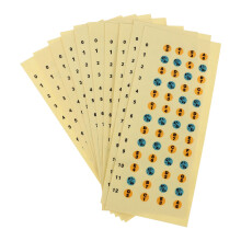 10 Aufkleber Ukulele Griffbrett Dekal Aufkleber Label