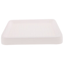 Weißes Rabbit Litter Box Mit Sicherem Verriegelungsdesign