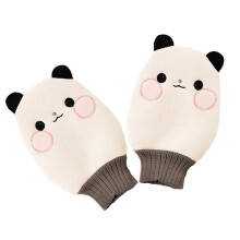 2Stk. Badehandschuhe Polyester Kinder Tiefenreinigung Peeling
