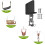 Punching Bag Mount Ceiling Mount 360 Degree Rotating Hook Space Saving For Yoga Workout Basement Speed Training 3