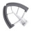 Flex Edge Beater Replacement, Quart Beater Shovel, Flat Beater Replacement for Kitchen, Bowl Scraper with Silicone Edges 1