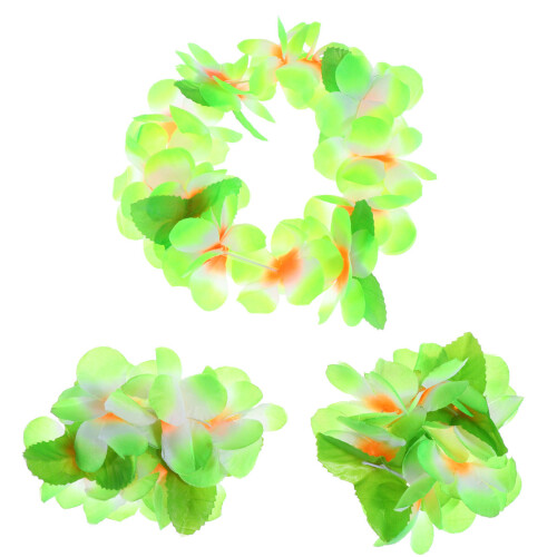 Hawaii Themed Halskette Grün 4