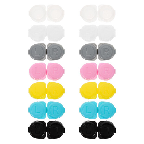 14 Teile Doppelbrillenetui PP Make-up Box 2