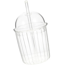 Transparente Flasche Flachboden 1 Set 5,5x3,5x3,5 Zoll