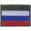 Rectangular Military (Insignia) Decorative Patch 7cm x 5cm Blue Red White Color Scheme For Uniforms 1