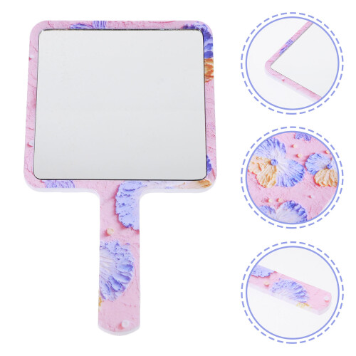 Handheld Mirror Mit , Kompakt, Tragbar Für Unterwegs 1
