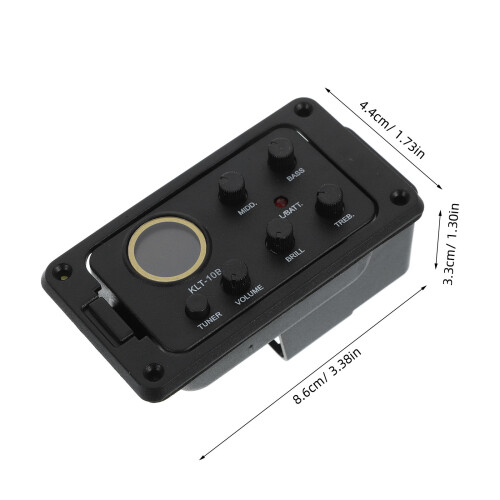 4 Preamp Equalizer Pickup Für Akustikgitarre 2