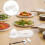 Cat Chopstick Rest Weiß Gabel Mini Keramik 8