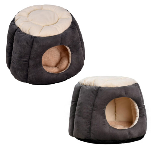 Pet Rund Hundebett Multi 1 2