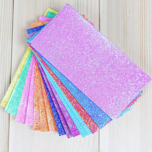 100Pièces Papier Origami DIY Artisanat 2
