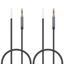 2 . Audio Kabel 3,5 Mm Für Kopfhörer Headset Ohrhörer Mikrofon