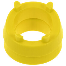 Football Holder Ball Stand Pp Yellow 2pack For Fan Gear