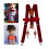 1 Set 4 Hosenträger Mit Fliege Kleidung 4