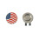 2 Golfball-Marker Mit Amerikanischer Flagge 1
