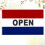 Raindrops Open House Flagge Einfaches Design Multi Banner 1 Satz 8