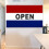 Raindrops Open House Flagge Einfaches Design Multi Banner 1 Satz 7