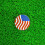 2 Golfball-Marker Mit Amerikanischer Flagge 9