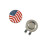 2 Golfball-Marker Mit Amerikanischer Flagge 5