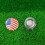 2 Golfball-Marker Mit Amerikanischer Flagge 7