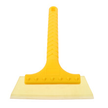 Für Autoscheibe Schnee Winter 1Stück Gelb PVC