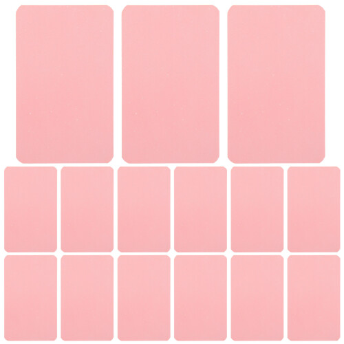 100 Einfache Karten Spielkarten 8,90x5,20x0,10 cm Rosa